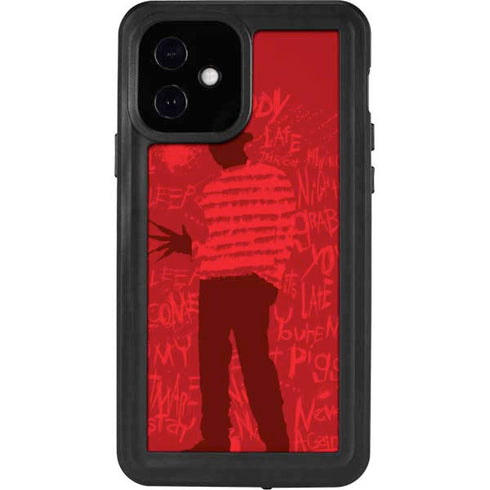Nightmare on Elm Street Dont Fall Asleep iPhone 12 Waterproof Case