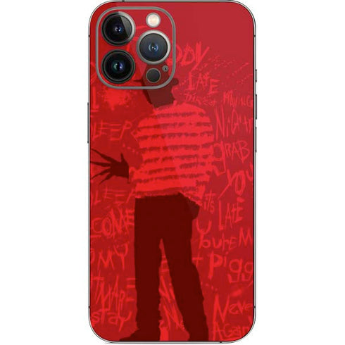 Nightmare on Elm Street Dont Fall Asleep iPhone 13 Pro Max Skin