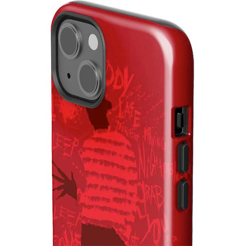 Nightmare on Elm Street Dont Fall Asleep iPhone 15 Plus Impact Case