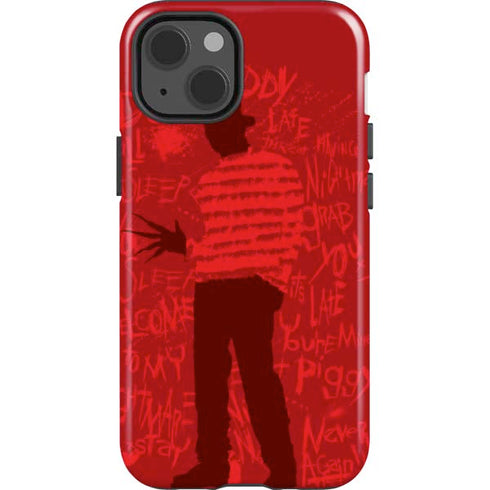 Nightmare on Elm Street Dont Fall Asleep iPhone 15 Impact Case