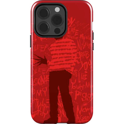 Nightmare on Elm Street Dont Fall Asleep iPhone 15 Pro Impact Case