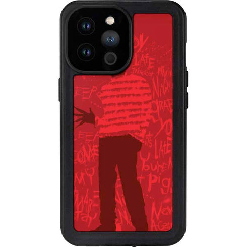 Nightmare on Elm Street Dont Fall Asleep iPhone 14 Pro Max Waterproof Case