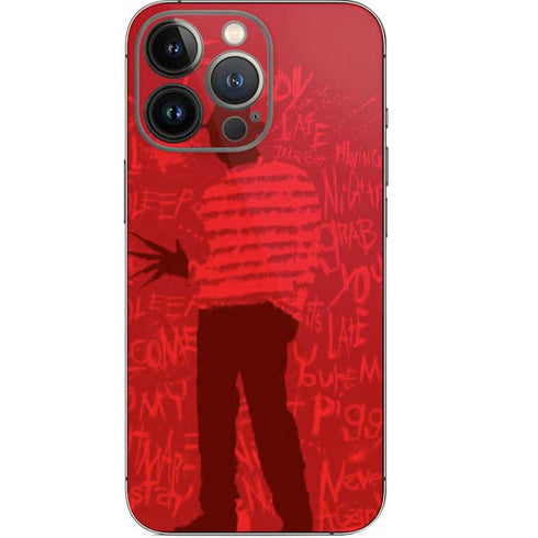 Nightmare on Elm Street Dont Fall Asleep iPhone 14 Pro Skin