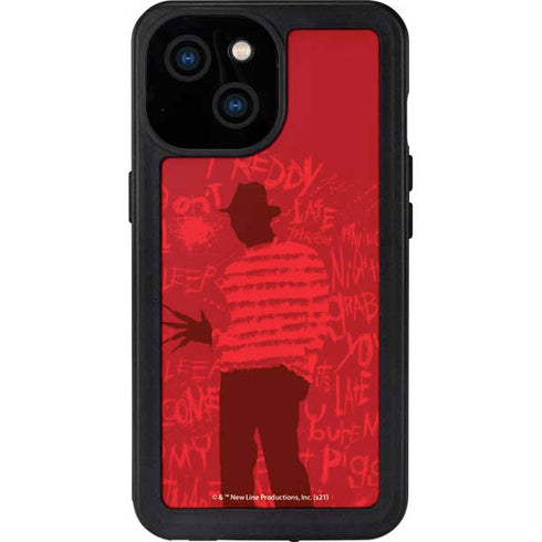 Nightmare on Elm Street Dont Fall Asleep iPhone 15 Waterproof Case