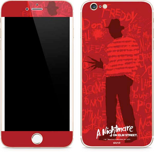 Nightmare on Elm Street Dont Fall Asleep iPhone 6/6s Plus Skin