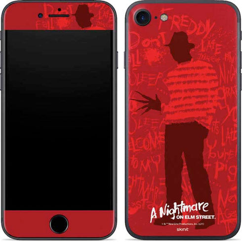 Nightmare on Elm Street Dont Fall Asleep iPhone 7 Skin