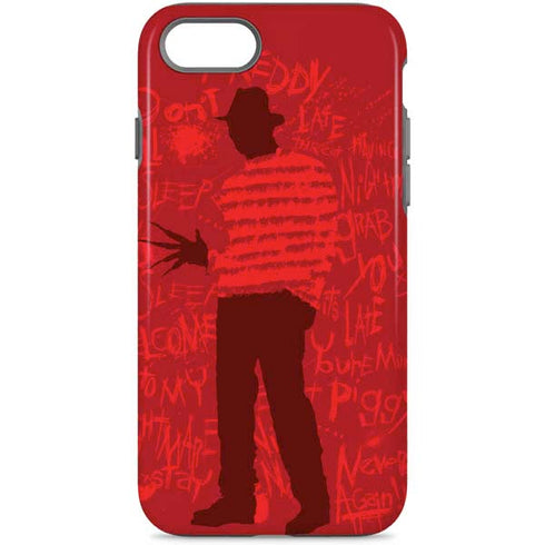 Nightmare on Elm Street Dont Fall Asleep iPhone 8 Pro Case