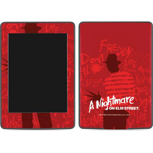 Nightmare on Elm Street Dont Fall Asleep Amazon Kindle Skin