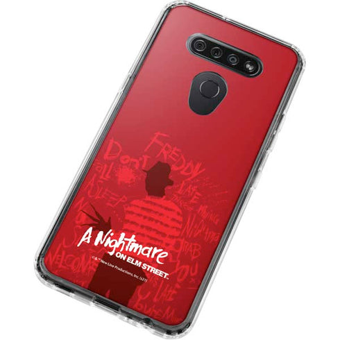 Nightmare on Elm Street Dont Fall Asleep LG K51/Q51 Clear Case