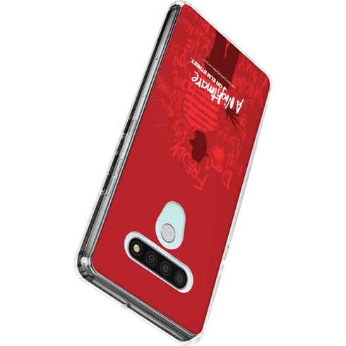 Nightmare on Elm Street Dont Fall Asleep LG Stylo 6 Clear Case