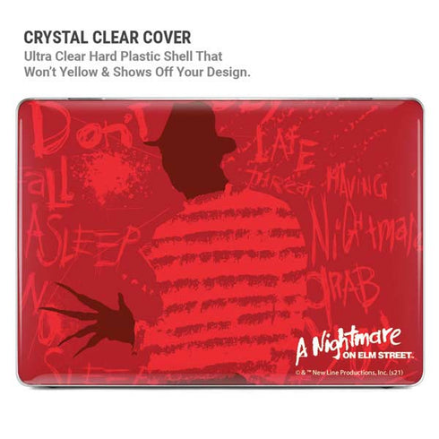 Nightmare on Elm Street Dont Fall Asleep MacBook Pro 16in (2021-25) Case plus Skin