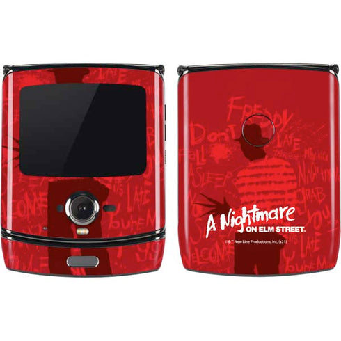 Nightmare on Elm Street Dont Fall Asleep Motorola RAZR Skin