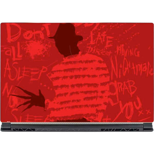 Nightmare on Elm Street Dont Fall Asleep MSI GS65 Stealth Laptop Skin