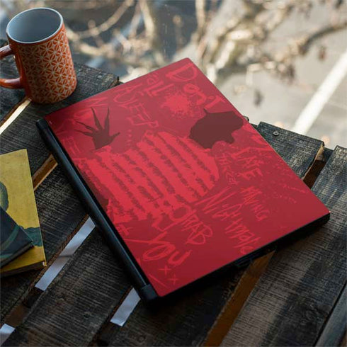 Nightmare on Elm Street Dont Fall Asleep MSI GS65 Stealth Laptop Skin