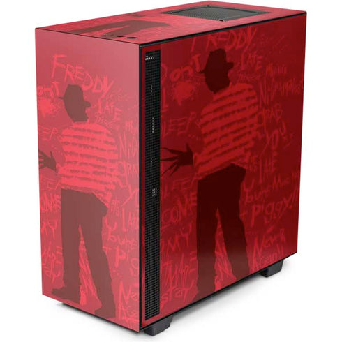 Nightmare on Elm Street Dont Fall Asleep NZXT H510 Compact ATX Mid-Tower Case Skin