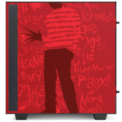 Nightmare on Elm Street Dont Fall Asleep NZXT H510 Compact ATX Mid-Tower Case Skin