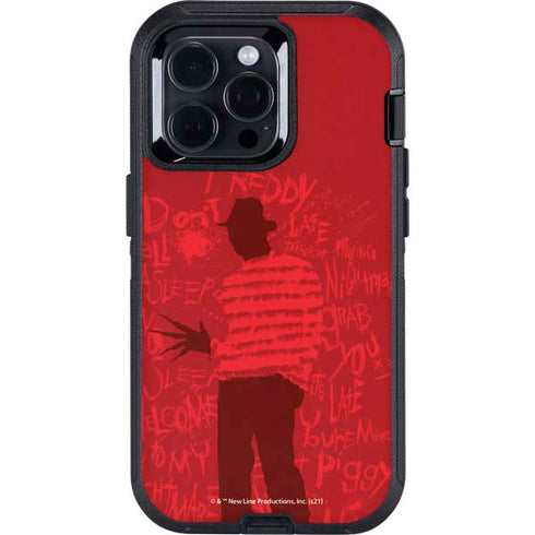 Nightmare on Elm Street Dont Fall Asleep Otterbox Defender iPhone Skin