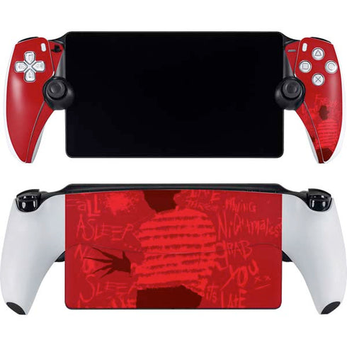 Nightmare on Elm Street Dont Fall Asleep PlayStation Portal Remote Player Skin