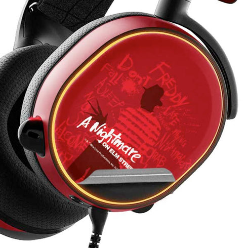 Nightmare on Elm Street Dont Fall Asleep SteelSeries Arctis 3 Skin