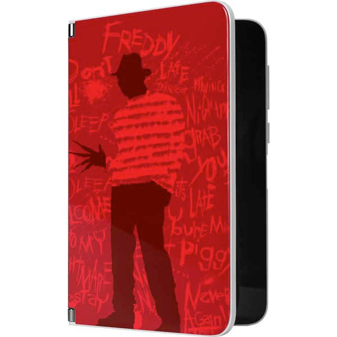 Nightmare on Elm Street Dont Fall Asleep Surface Duo Skin
