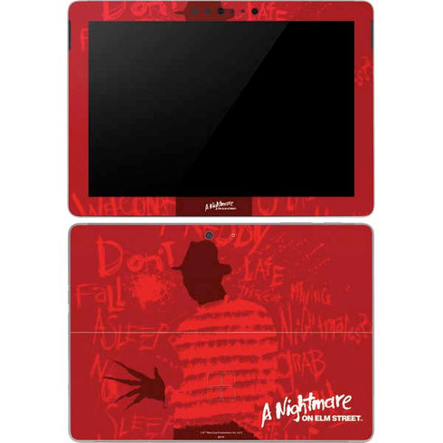 Nightmare on Elm Street Dont Fall Asleep Surface Go Skin