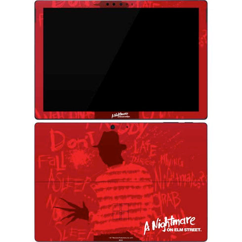 Nightmare on Elm Street Dont Fall Asleep Surface Pro 7 Skin