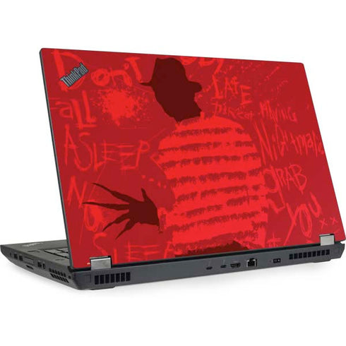 Nightmare on Elm Street Dont Fall Asleep Lenovo ThinkPad Skin