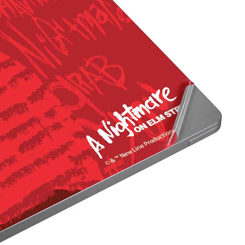 Nightmare on Elm Street Dont Fall Asleep Universal Laptop 12in (9.8 x 6.8in) Skin