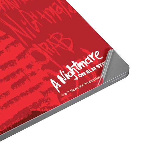 Nightmare on Elm Street Dont Fall Asleep Universal Laptop 16in (13 x 9.4in) Skin