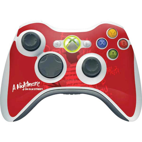 Nightmare on Elm Street Dont Fall Asleep Xbox 360 Wireless Controller Skin