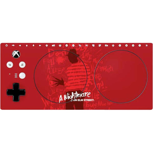 Nightmare on Elm Street Dont Fall Asleep Xbox Adaptive Controller Skin