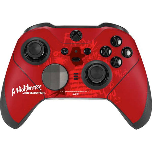 Nightmare on Elm Street Dont Fall Asleep Xbox Elite Wireless Controller Series 2 Skin