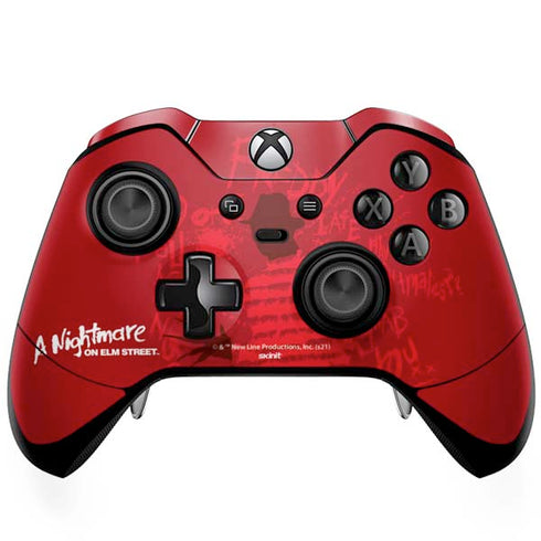 Nightmare on Elm Street Dont Fall Asleep Xbox One Elite Controller Skin