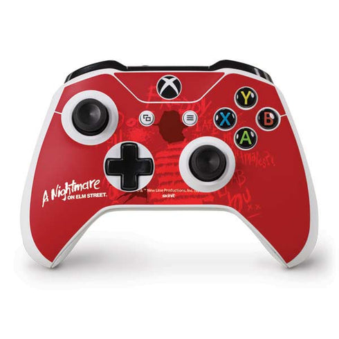 Nightmare on Elm Street Dont Fall Asleep Xbox One S Controller Skin
