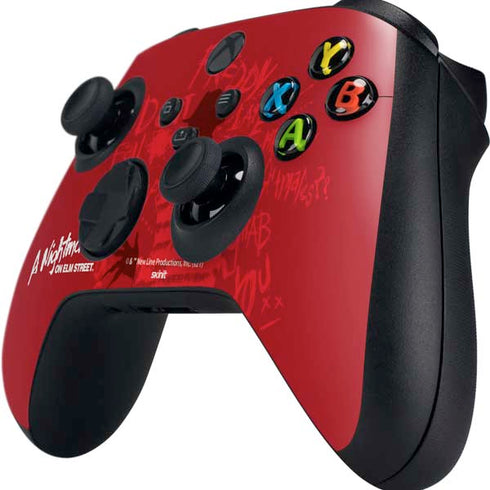 Nightmare on Elm Street Dont Fall Asleep Xbox Series X Controller Skin