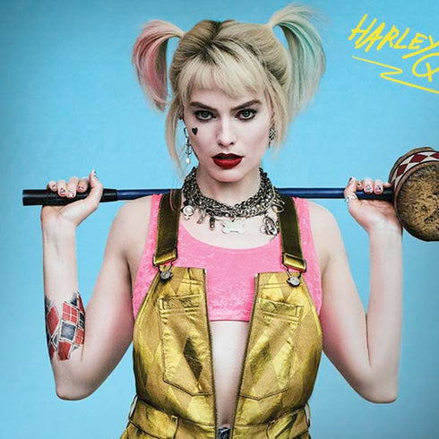 DC Comics Harley Quinn Movie Charcater Poster Dell Alienware Skin