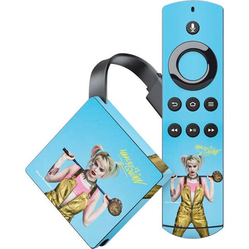 DC Comics Harley Quinn Movie Charcater Poster Amazon Fire TV Skin