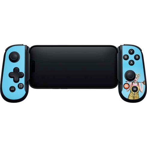 DC Comics Harley Quinn Movie Charcater Poster Backbone One for iPhone Game Controller Skin