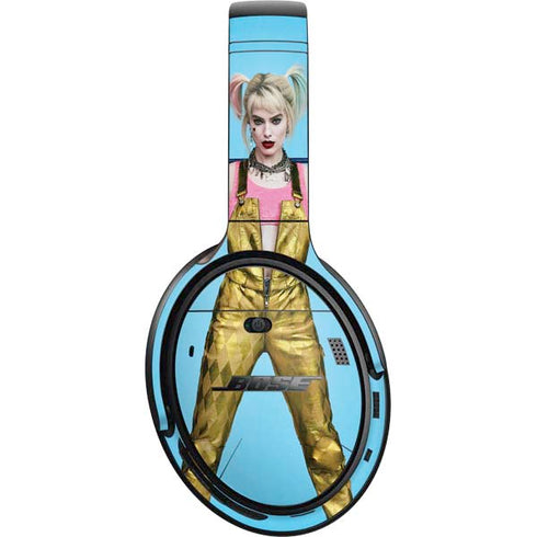 DC Comics Harley Quinn Movie Charcater Poster Bose QuietComfort 35 II Headphones Skin