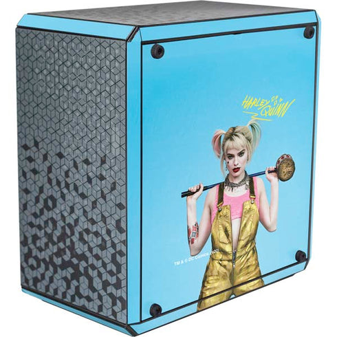 DC Comics Harley Quinn Movie Charcater Poster Cooler Master MasterBox Q300L Mini Tower Skin