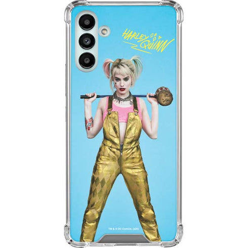 DC Comics Harley Quinn Movie Charcater Poster Galaxy A13 5G Clear Case