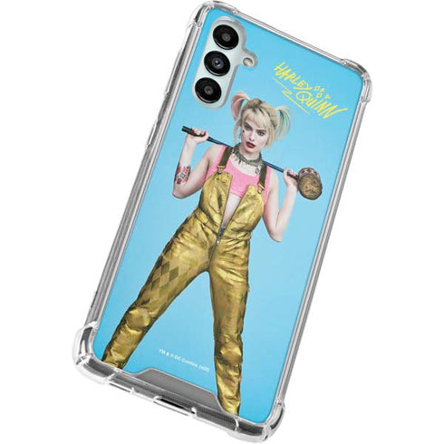 DC Comics Harley Quinn Movie Charcater Poster Galaxy A14 5G Clear Case