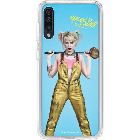 DC Comics Harley Quinn Movie Charcater Poster Galaxy A50 Clear Case