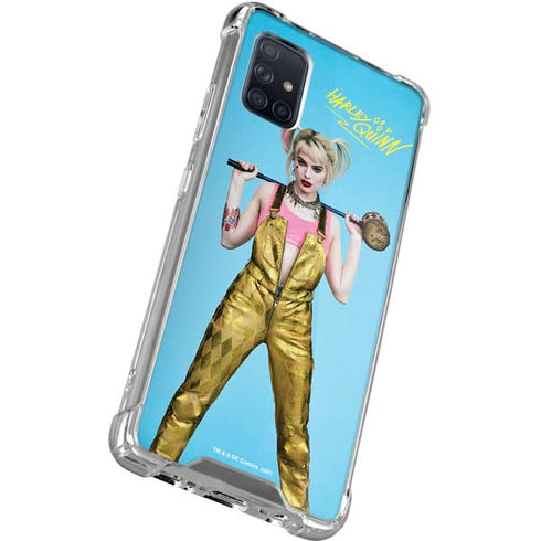 DC Comics Harley Quinn Movie Charcater Poster Galaxy A71 5G Clear Case