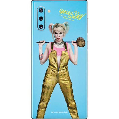 DC Comics Harley Quinn Movie Charcater Poster Galaxy Note 10 Skin
