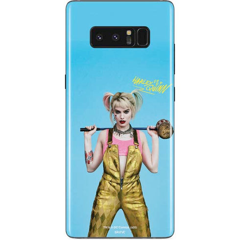 DC Comics Harley Quinn Movie Charcater Poster Galaxy Note 8 Skin