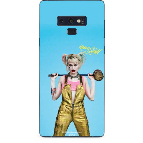 DC Comics Harley Quinn Movie Charcater Poster Galaxy Note 9 Skin