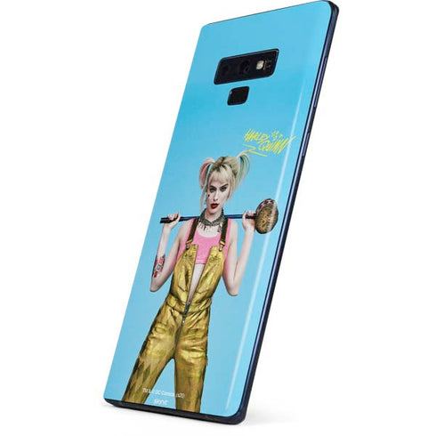 DC Comics Harley Quinn Movie Charcater Poster Galaxy Note 9 Skin