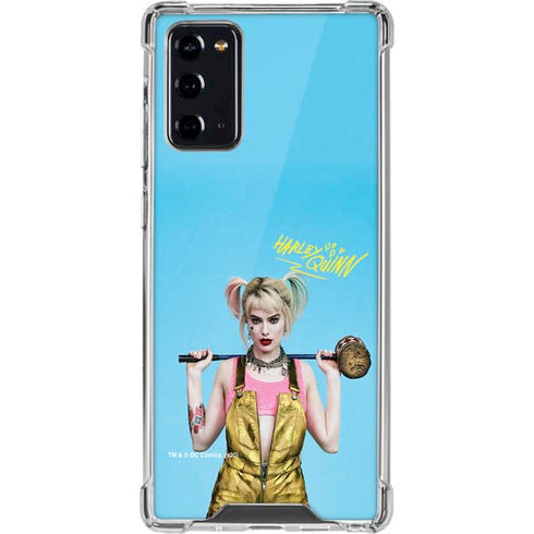 DC Comics Harley Quinn Movie Charcater Poster Galaxy Note20 5G Clear Case