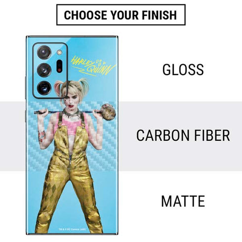 DC Comics Harley Quinn Movie Charcater Poster Galaxy Note20 Ultra 5G Skin
